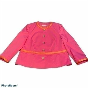 Basler pink and orange blazer